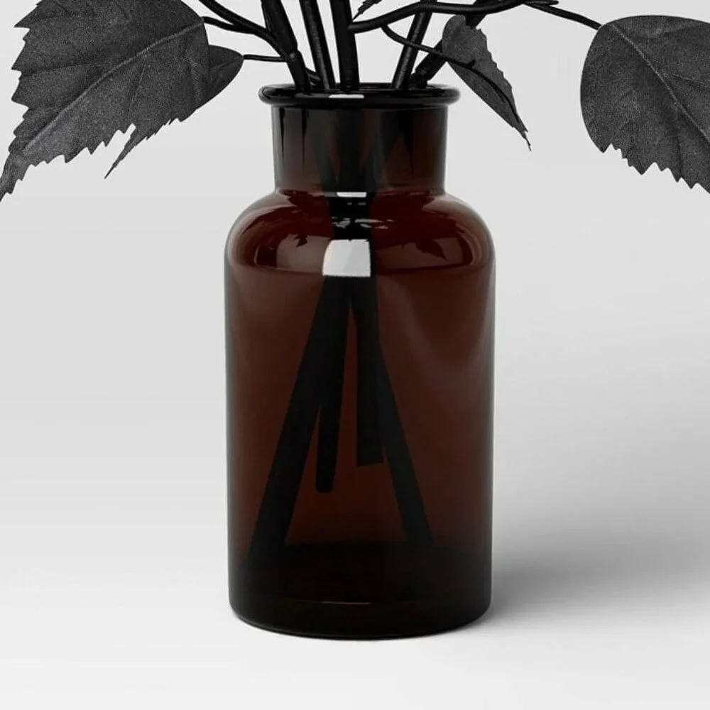 Black Leaves Arrangement Artificial Plant - Threshold, Target Halloween
